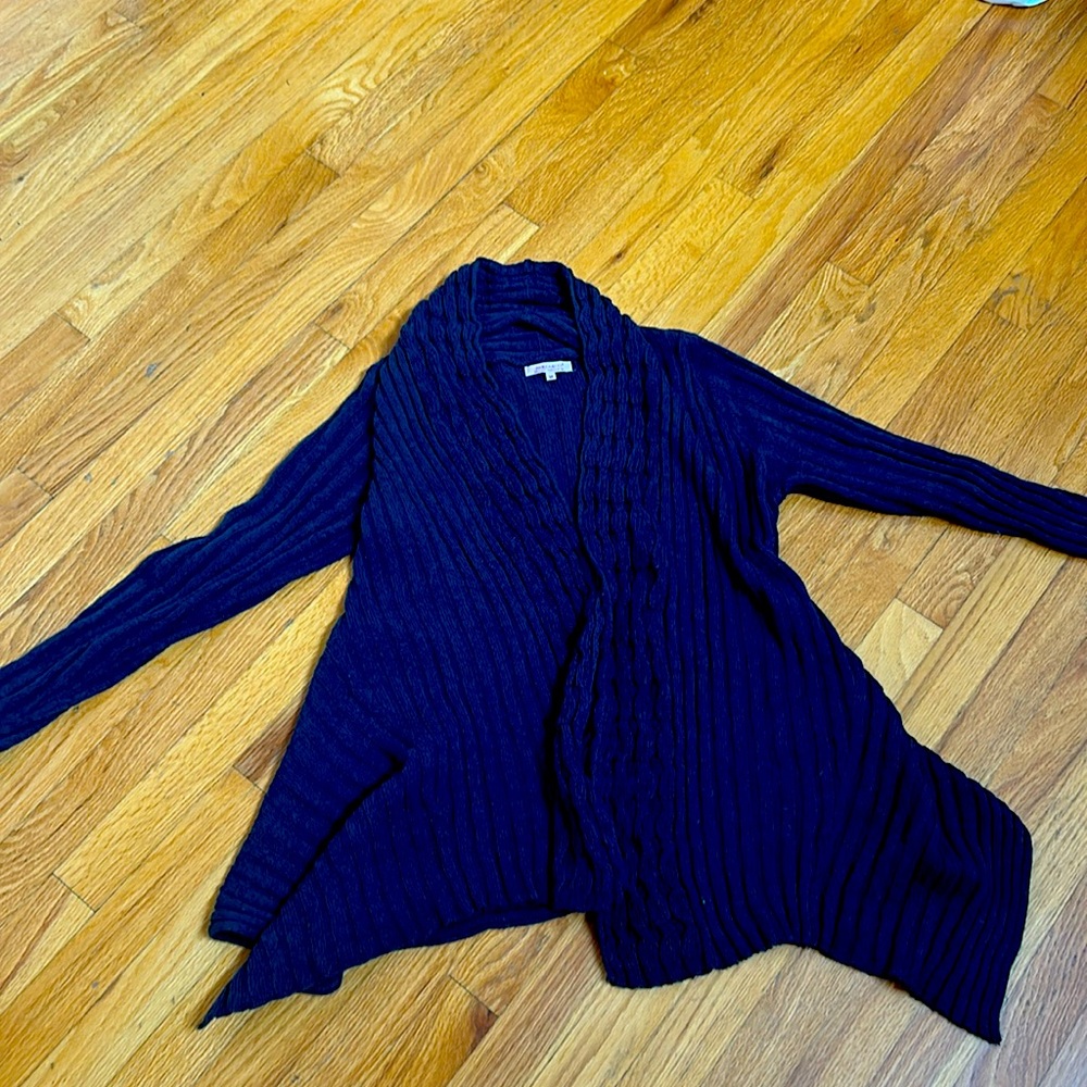 Beautiful made in Italy teal green cardigan sweater